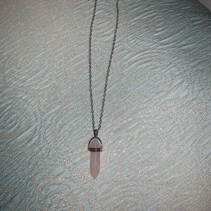 White Crystal Necklace